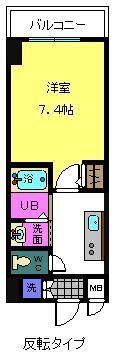 グランディール阪南町III番館の間取り画像