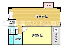 ビクトリー今里の間取り画像