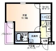 フジパレス吉田本町III番館の間取り画像