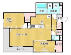 トリシア北巽の間取り画像