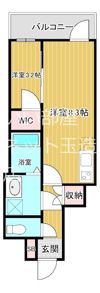 Alivis緑橋の間取り画像