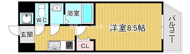 サンライフ太子橋今市の間取り画像