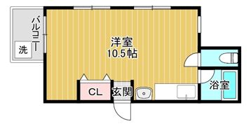 インクスバイコラージュの間取り画像