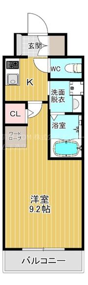 セイワパレス深江南の間取り画像