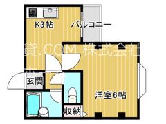 セレブ森ノ宮の間取り画像