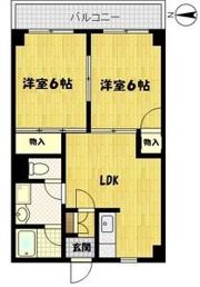 グロリアハイツの間取り画像