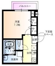 フジパレスあびこWESTの間取り画像