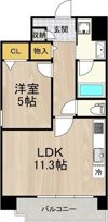 海老江サンライズの間取り画像