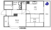 吉田マンションの間取り画像