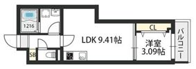 GRAND STEADY西田辺の間取り画像
