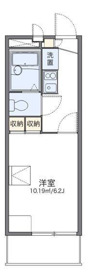 レオパレスホープ21の間取り画像