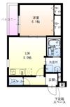 フジパレス住吉長居III番館の間取り画像