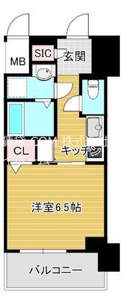 レジュールアッシュ天王寺舟橋の間取り画像
