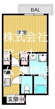 アリビオ都島の間取り画像