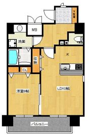 SWISS梅田東の間取り画像