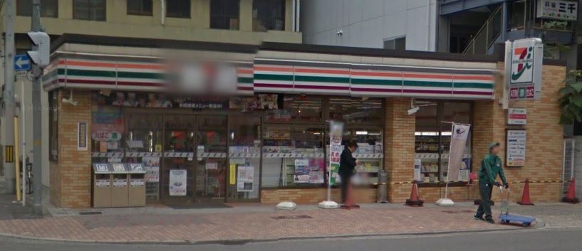 近くのセブンイレブン 大阪新深江駅南店まで383m（徒歩5分）