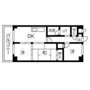 福徳ハイツの間取り画像