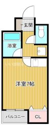 グローリ上汐の間取り画像