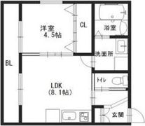 イリスコート忍ヶ丘IIの間取り画像