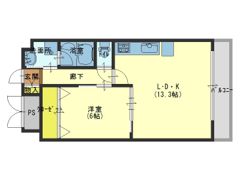 シャルマン藤田の間取り画像