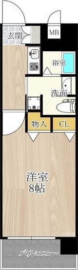 アスリート新大阪IIの間取り画像