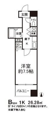 ソレアードトレスなんばWESTの間取り画像