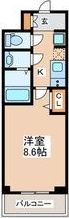 ラフィーナなんばの間取り画像