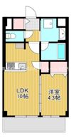 Moolio新深江の間取り画像