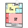 ウノハイツの間取り画像
