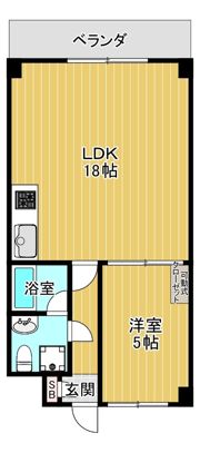 NOVA京橋の間取り画像