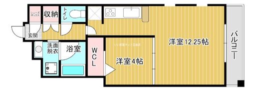 URBAN TERRACE ABENOの間取り画像