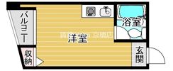コンフォート今津の間取り画像