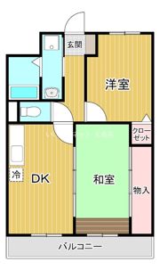 カーサファミールの間取り画像