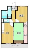 カーサファミールの間取り画像