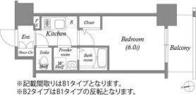エスリード大阪フェリスの間取り画像