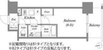 エスリード大阪フェリスの間取り画像