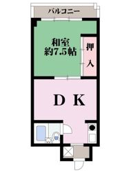 京橋マンションの間取り画像