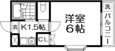 メゾンルボアの間取り画像