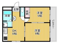 ハーモニー大宮の間取り画像
