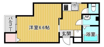 ラフィーネ新森の間取り画像