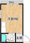 プランドール清水の間取り画像