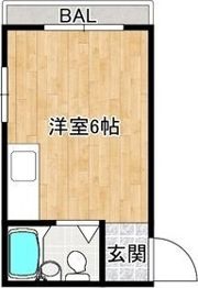 プランドール清水の間取り画像