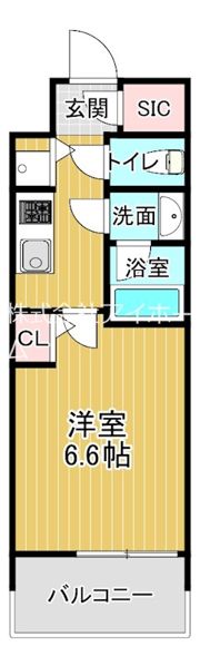 La Douceur北巽の間取り画像