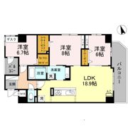 D’sハウス上九の間取り画像
