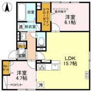 THE HERETIERAの間取り画像