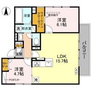 THE HERETIERAの間取り画像