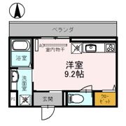 ダイヤモンドフジ鶴橋 プラチナの間取り画像