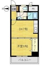 サウスパラジェの間取り画像