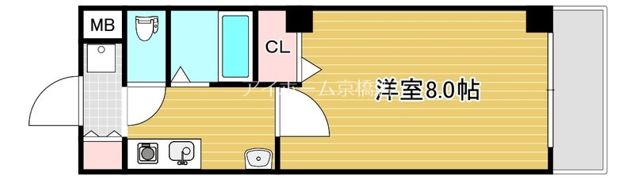 ベリーウェル都島の間取り画像