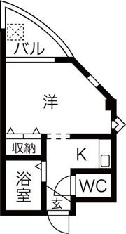クレセント都島の間取り画像